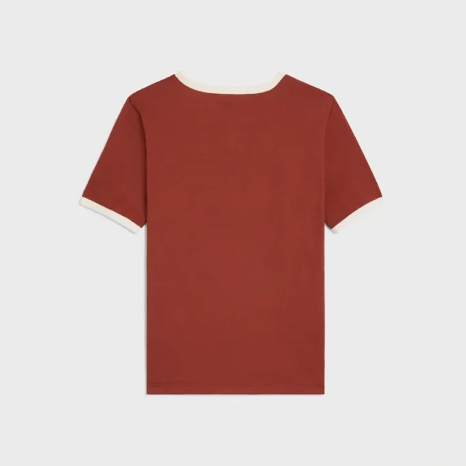 Camiseta de los 70 en jersey de algodón Camiseta de los 70 en jersey de algodón