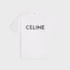 Camiseta holgada CELINE de jersey de algodón Camiseta holgada CELINE de jersey de algodón
