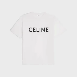 Camiseta holgada CELINE de jersey de algodón