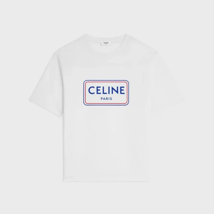 Camiseta holgada de jersey de algodón
