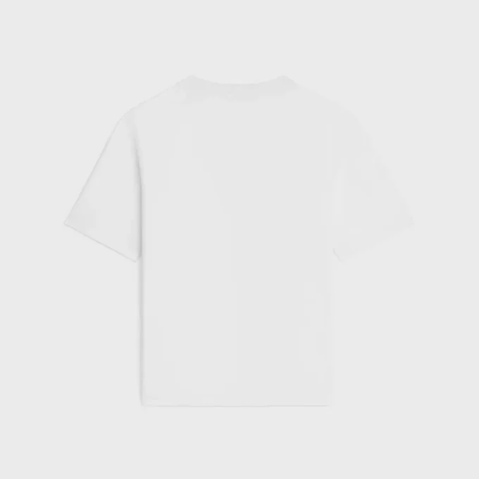 Camiseta holgada de jersey de algodón