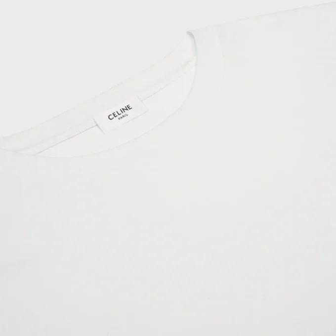 Camiseta holgada Triomphe en jersey de algodón Camiseta holgada Triomphe en jersey de algodón