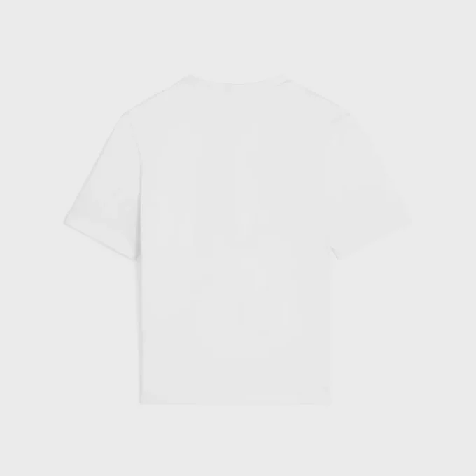 Camiseta oversize de jersey de algodón Camiseta oversize de jersey de algodón