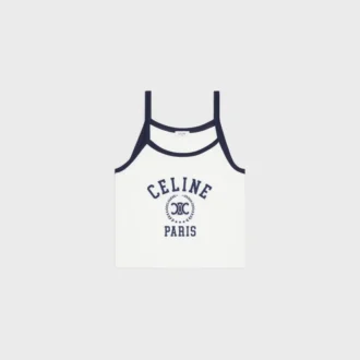 Camiseta sin mangas CELINE en jersey de algodón