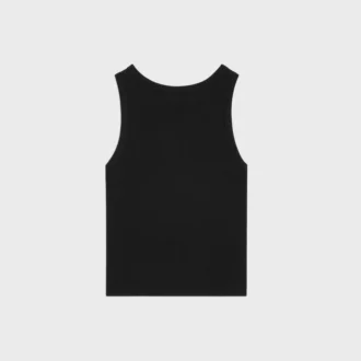 Camiseta sin mangas Triomphe de algodón acanalado