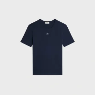 Camiseta Triomphe en jersey de algodón acanalado