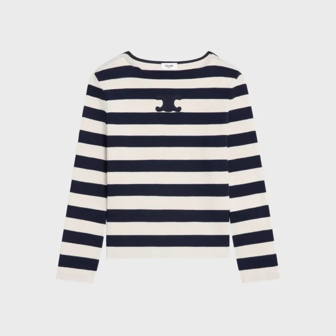 Camiseta Triomphe Mariniare de jersey de algodón