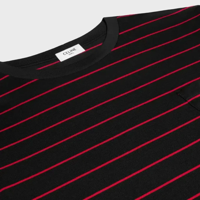 Camiseta Triomphe Regular de jersey a rayas Camiseta Triomphe Regular de jersey a rayas