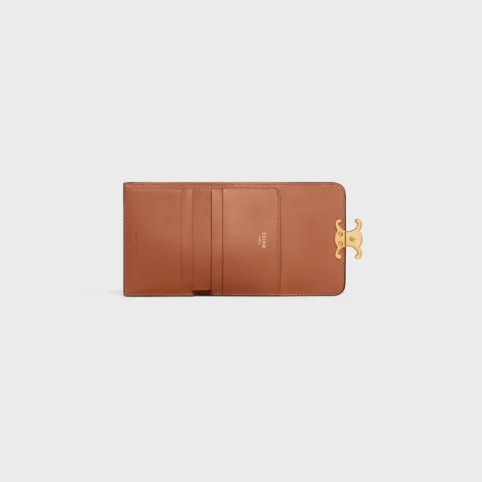 Cartera compacta con monedero Triomphe Canvas Cartera compacta con monedero Triomphe Canvas