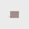Cartera compacta con monedero Triomphe en piel de becerro brillante