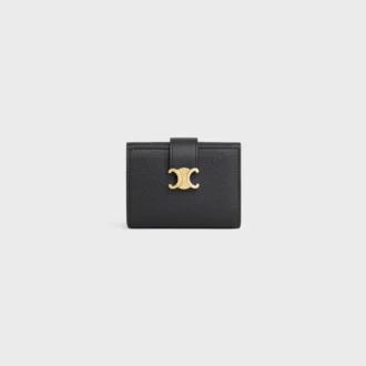 Cartera Nino con correa fina en piel de becerro granulada y flexible