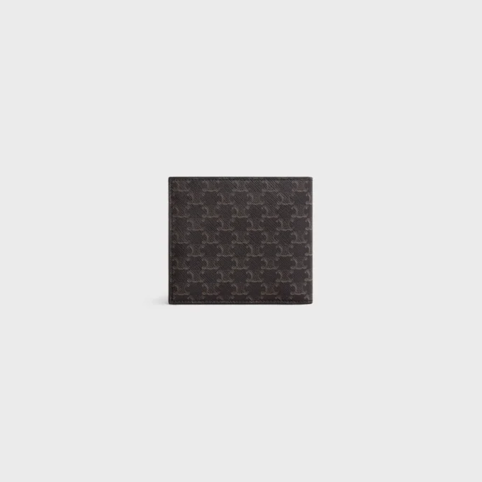 Cartera plegable de dos compartimentos en Triomphe Canvas Cartera plegable de dos compartimentos en Triomphe Canvas