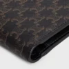 Cartera plegable de dos compartimentos en Triomphe Canvas Cartera plegable de dos compartimentos en Triomphe Canvas