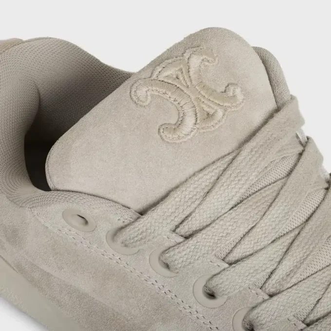 CELINE Huntington – Zapatillas bajas de ante de becerro y malla