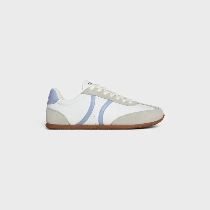 CELINE Jogger – Zapatilla baja con cordones en piel de becerro y ante CELINE Jogger – Zapatilla baja con cordones en piel de becerro y ante