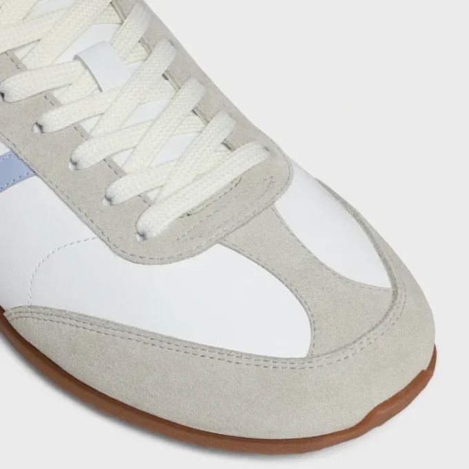 CELINE Jogger – Zapatilla baja con cordones en piel de becerro y ante CELINE Jogger – Zapatilla baja con cordones en piel de becerro y ante