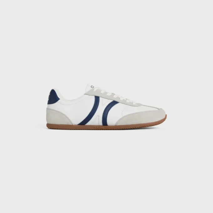 CELINE Jogger – Zapatillas bajas con cordones en piel de becerro y ante CELINE Jogger – Zapatillas bajas con cordones en piel de becerro y ante