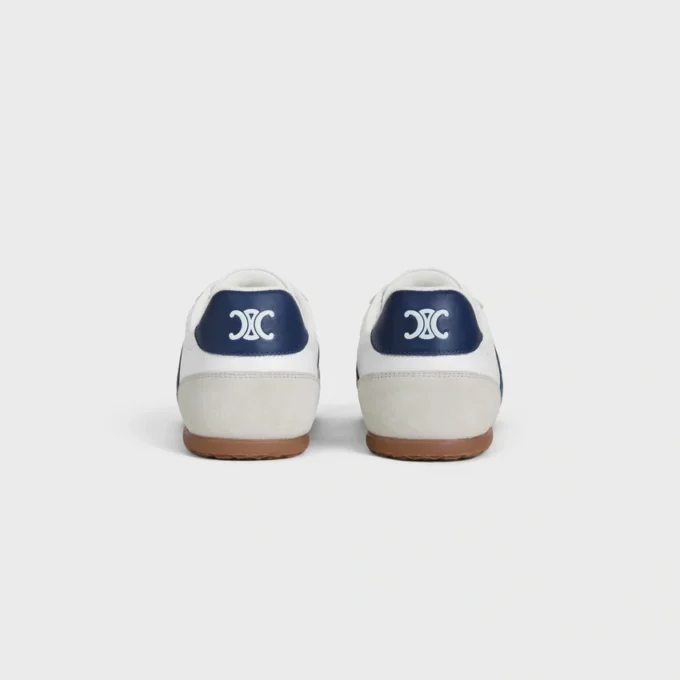 CELINE Jogger – Zapatillas bajas con cordones en piel de becerro y ante CELINE Jogger – Zapatillas bajas con cordones en piel de becerro y ante