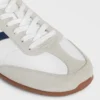 CELINE Jogger – Zapatillas bajas con cordones en piel de becerro y ante CELINE Jogger – Zapatillas bajas con cordones en piel de becerro y ante