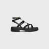 CELINE – Sandalias de tiras Clea Triomphe en piel de becerro – Curtido vegetal