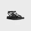 CELINE – Sandalias de tiras Clea Triomphe en piel de becerro – Curtido vegetal
