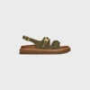 CELINE – Sandalias Tippi Triomphe en piel de becerro ante