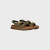 CELINE – Sandalias Tippi Triomphe en piel de becerro ante