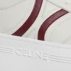 CELINE – Zapatillas con suela de cuña y detalle Triomphe en la parte trasera, en piel de becerro