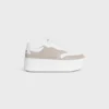 CELINE – Zapatillas con suela gruesa y motivo Triomphe en piel de becerro CELINE – Zapatillas con suela gruesa y motivo Triomphe en piel de becerro