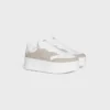 CELINE – Zapatillas con suela gruesa y motivo Triomphe en piel de becerro CELINE – Zapatillas con suela gruesa y motivo Triomphe en piel de becerro