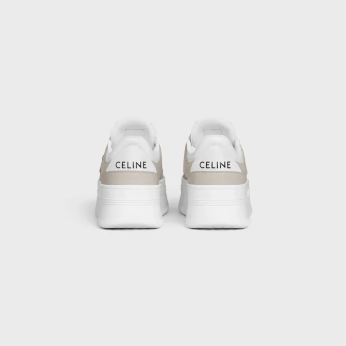 CELINE – Zapatillas con suela gruesa y motivo Triomphe en piel de becerro CELINE – Zapatillas con suela gruesa y motivo Triomphe en piel de becerro