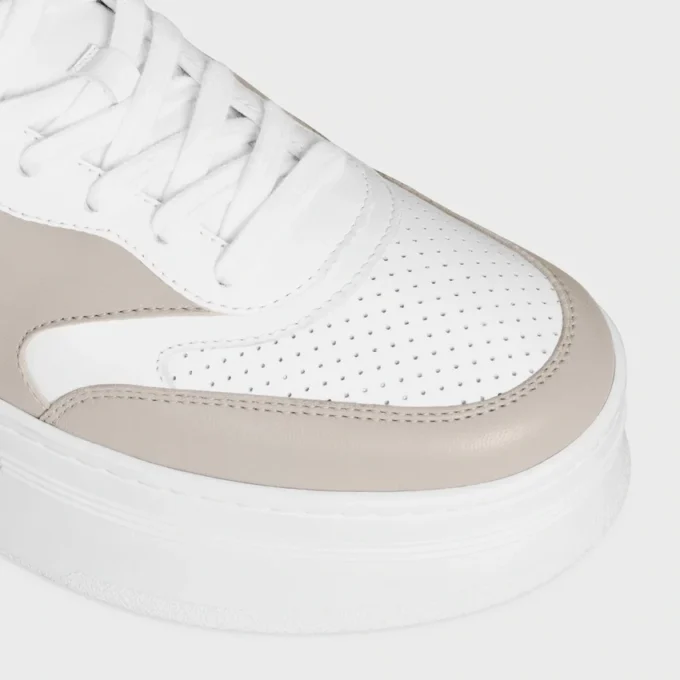 CELINE – Zapatillas con suela gruesa y motivo Triomphe en piel de becerro CELINE – Zapatillas con suela gruesa y motivo Triomphe en piel de becerro