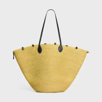 cesta de cuentas triomphe grandes en sisal y piel de becerro 1 1 330x330 - Cesta de cuentas Triomphe grandes en sisal y piel de becerro