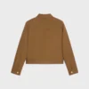 Chaqueta blusón western en sarga de algodón Chaqueta blusón western en sarga de algodón