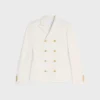 Chaqueta Cavaliere en gabardina de lana elástica Chaqueta Cavaliere en gabardina de lana elástica