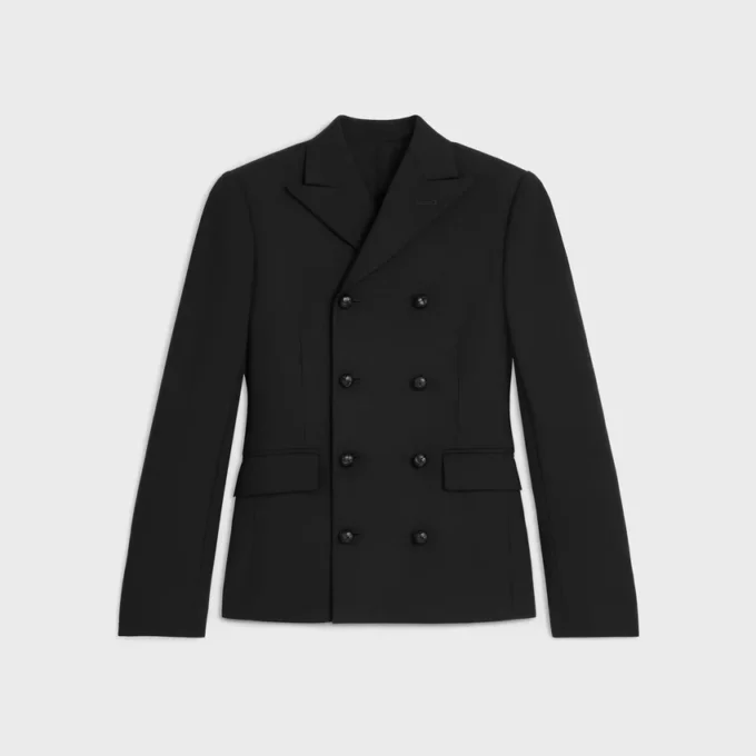Chaqueta Cavaliere en gabardina de lana elástica Chaqueta Cavaliere en gabardina de lana elástica