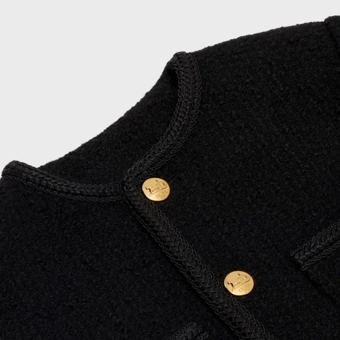 Chaqueta Chasseur en tweed bouclé Chaqueta Chasseur en tweed bouclé