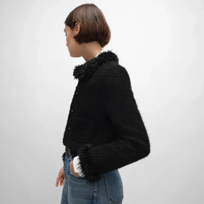 Chaqueta Chelsea de cachemira y lana Natta Chaqueta Chelsea de cachemira y lana Natta