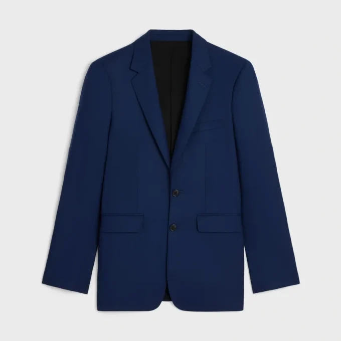 Chaqueta Classic de tejido de lana Chaqueta Classic de tejido de lana