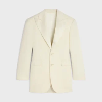 Chaqueta Colonne en lana diagonal