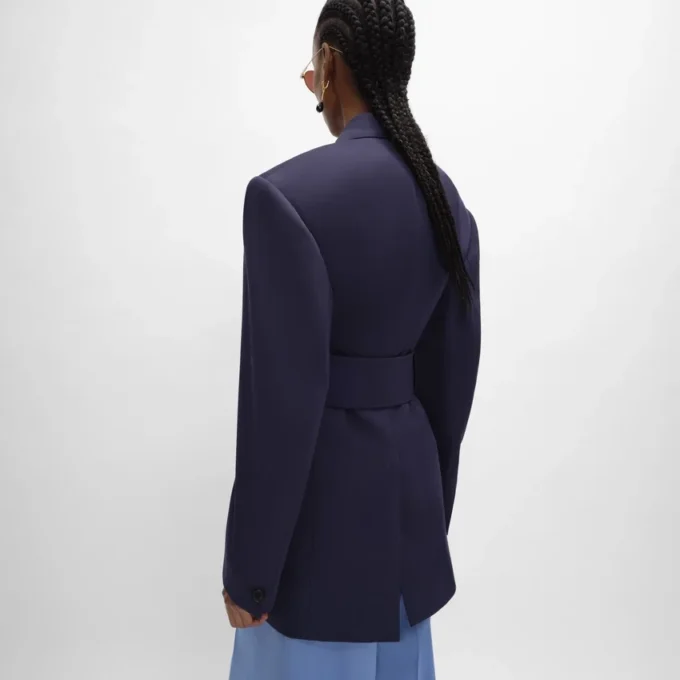 Chaqueta Colonne en lana Grain De Poudre