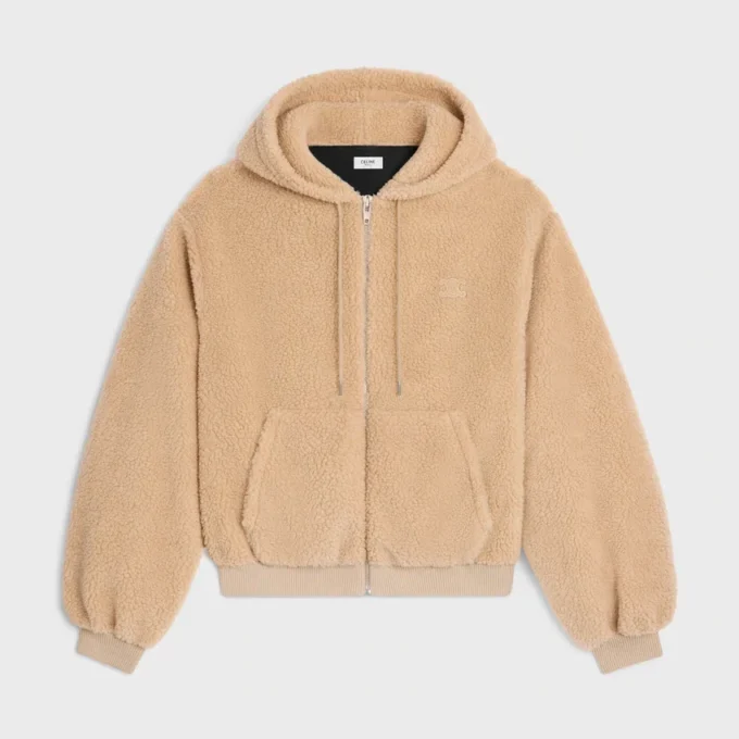 Chaqueta con capucha de forro polar Chaqueta con capucha de forro polar