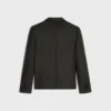 Chaqueta corta de franela de cachemira