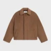 Chaqueta de cachemira y pelo de camello de doble cara Chaqueta de cachemira y pelo de camello de doble cara