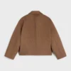 Chaqueta de cachemira y pelo de camello de doble cara Chaqueta de cachemira y pelo de camello de doble cara