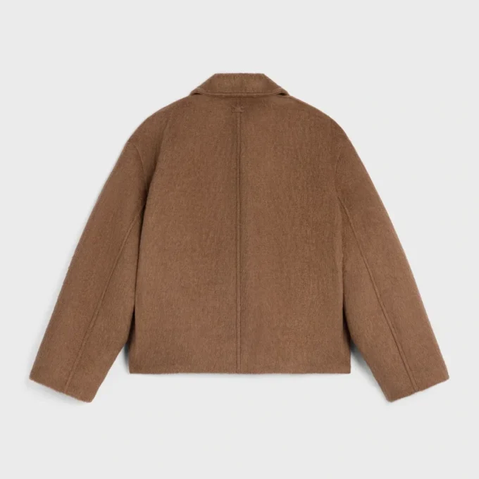 Chaqueta de cachemira y pelo de camello de doble cara Chaqueta de cachemira y pelo de camello de doble cara