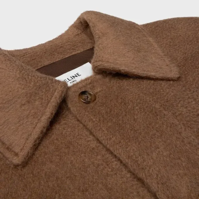 Chaqueta de cachemira y pelo de camello de doble cara Chaqueta de cachemira y pelo de camello de doble cara