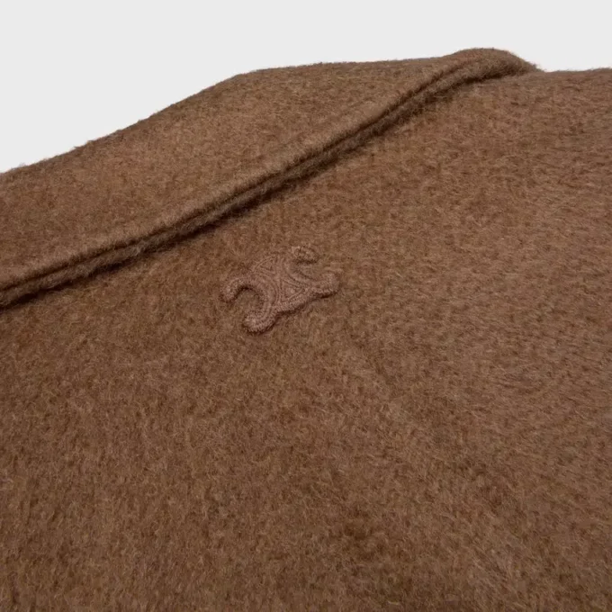 Chaqueta de cachemira y pelo de camello de doble cara Chaqueta de cachemira y pelo de camello de doble cara