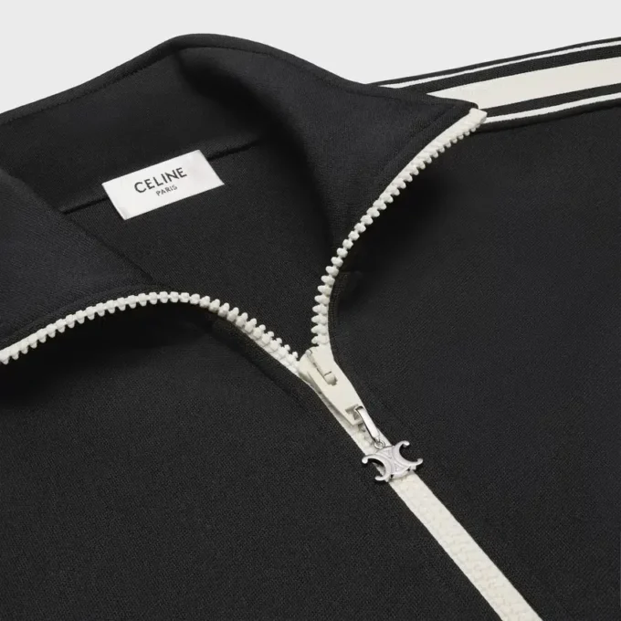 Chaqueta de chándal CELINE en jersey doble cara Chaqueta de chándal CELINE en jersey doble cara