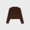 Chaqueta de chándal en jersey de terciopelo Chaqueta de chándal en jersey de terciopelo